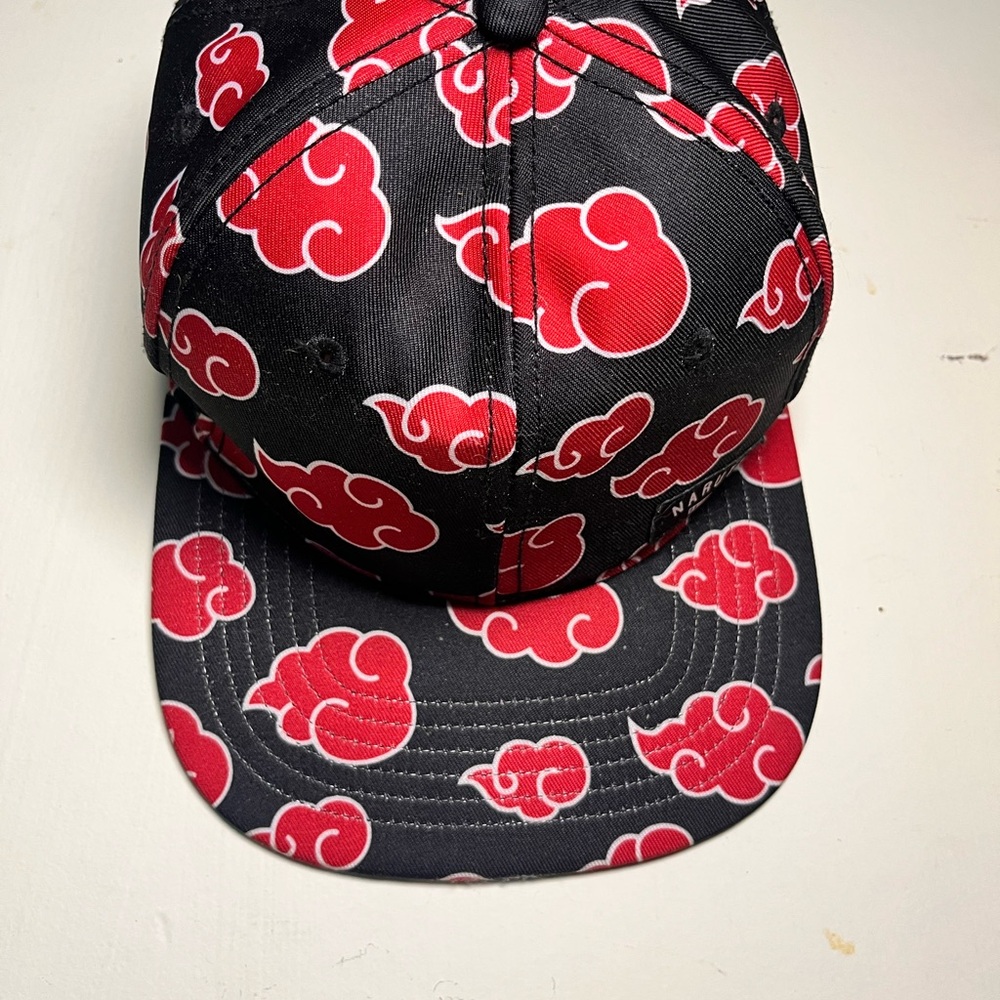 Black and Red Patterned Cap